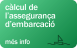 AsseguranÃa d'embarcació. Més info.